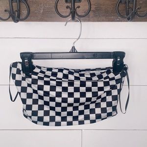 Shein Checkered Tube Top